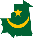 Flag-map of Mauritania.svg