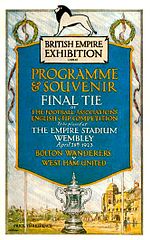 1923 FA Cup Final programme.jpg