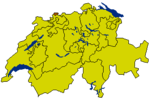 Базель-Штадт на карте