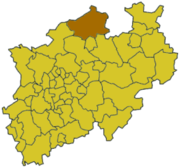 Штайнфурт (район) на карте