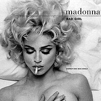 Обложка сингла «Bad Girl» (Мадонны, 1993)