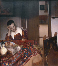 Johannes Vermeer - A woman asleep 1656-57.jpg