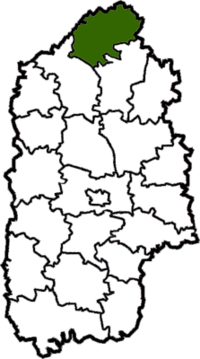 Славутский район на карте