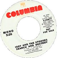 Обложка сингла «Search and Destroy» (Iggy and the Stooges, 1973)
