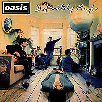 Обложка альбома «Definitely Maybe» (Oasis, 1994)