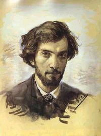 И. Левитан, Автопортрет (1880)