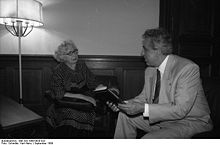 Мип Гиз и Эгон Кренц, сентябрь 1989 г.