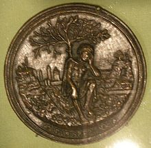 Sperandio, medaglia di tito vespasiano strozzi, verso, 1473 ca..JPG