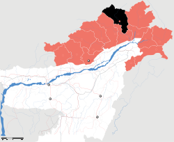 Верхний Сианг на карте