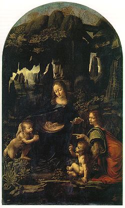 Leonardo da Vinci - Madonata v peshterata.jpg