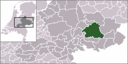 Бронкхорст, карта