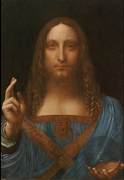 Salvator Mundi (around 1500, private coll., possibly Leonardo).jpg