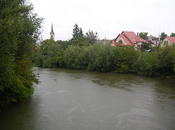 Река Стыр в Луцке