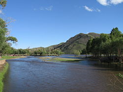 Река в парке Горхи-Тэрэлдж