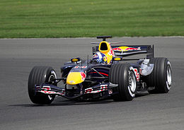 Red Bull RB2 Култхарда на Гран-при Великобритании 2006