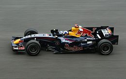 Red Bull RB4 Култхарда на Гран-при Малайзии 2008