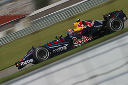 Red Bull RB3 Уэббера на Гран-при США 2007