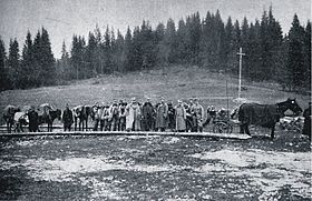 Легионеры на перевале. 1914 г.