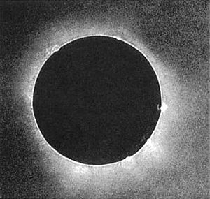 Берковский сделал первую в истории человечества фотографию полного солнечного затмения в Кёнигсбергской обсерватории 28 июля 1851 года