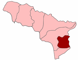 Ткуарчалский район на карте