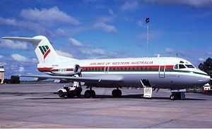 Airlines of Western Australia Fokker F28-1000 Wheatley.jpg