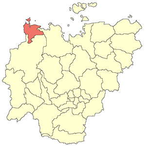 Анабарский национальный (долгано-эвенкийский) улус (район) на карте