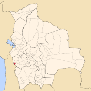 Пуэрто-де-Мехильонес, карта