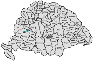Комитат Чанад/Csanád в составе Венгерского королевства