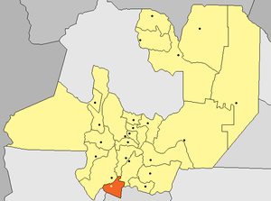 Департамент Кафайяте на карте