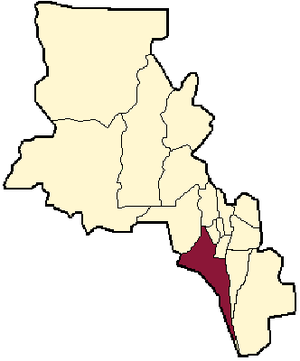 Департамент Капайян на карте
