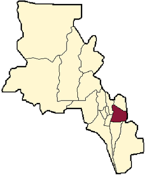 Департамент Эль-Альто на карте
