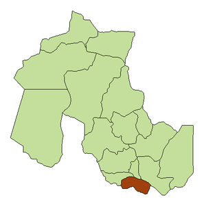Департамент Эль-Кармен на карте
