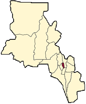 Департамент Фрай-Мамерто-Эскуйу на карте