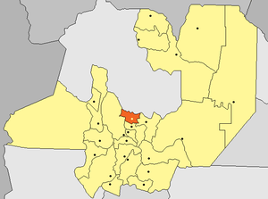 Департамент Ла-Кальдера на карте
