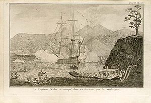 HMS Dolphin на Таити, 1767