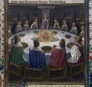 Knights of the Round Table. Graal (15th century).jpg