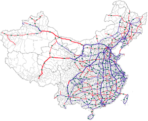 Система национальных автодорог Китая