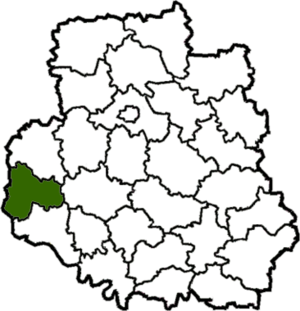 Мурованокуриловецкий район на карте