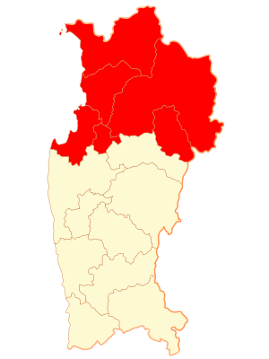 Провинция Эльки на карте