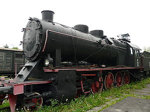 Skansen w Chabówce - lokomotywa Tv23.JPG