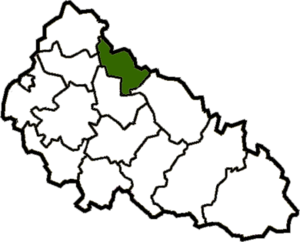 Воловецкий район на карте