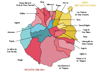 Муниципалитеты Гран-Канарии